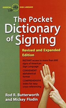 portada The Pocket Dictionary of Signing (en Inglés)