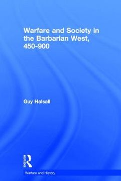 portada warfare and society in the barbarian west, 450-900 (en Inglés)