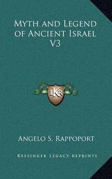 portada myth and legend of ancient israel v3