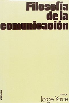 portada Filosofía de la Comunicación (Ciencias de la Información)