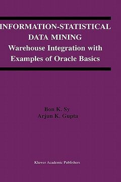 portada information-statistical data mining: warehouse integration with examples of oracle basics