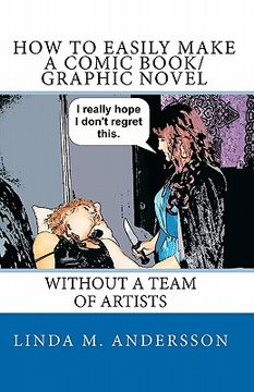 portada how to easily make a comic book/graphic novel (en Inglés)