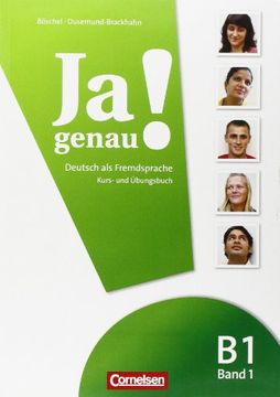 portada ja genau! b1/1 - kursbuch (sb) + ubungsb (in German)