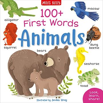 portada 100+ First Words: Animals
