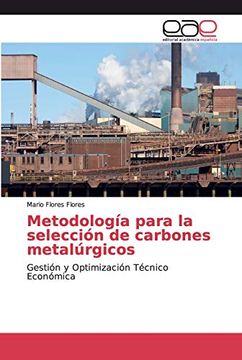 portada Metodología Para la Selección de Carbones Metalúrgicos: Gestión y Optimización Técnico Económica