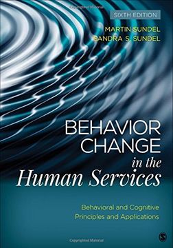 portada Behavior Change in the Human Services: Behavioral and Cognitive Principles and Applications (in English)