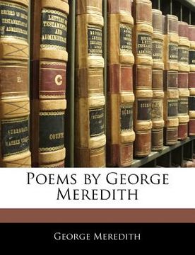 portada poems by george meredith (en Inglés)