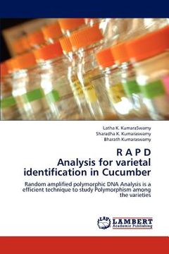 portada r a p d analysis for varietal identification in cucumber (en Inglés)