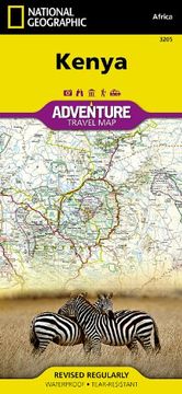 portada Kenya (National Geographic Adventure Map) (in English)