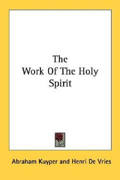 portada the work of the holy spirit (en Inglés)