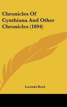 portada chronicles of cynthiana and other chronicles (1894) (en Inglés)