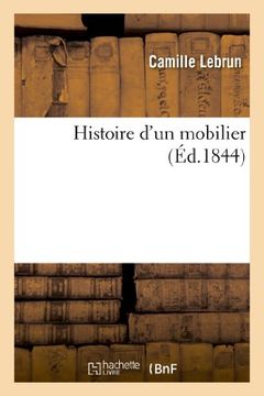 portada Histoire D'Un Mobilier (Littérature)