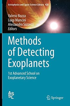 portada Methods of Detecting Exoplanets: 1st Advanced School on Exoplanetary Science (Astrophysics and Space Science Library) (in English)
