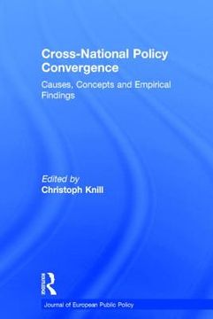 portada cross-national policy convergence: concepts, causes and empirical findings (en Inglés)