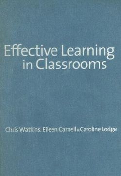 portada Effective Learning in Classrooms (en Inglés)