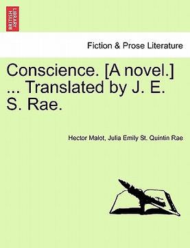portada conscience. [a novel.] ... translated by j. e. s. rae. (en Inglés)