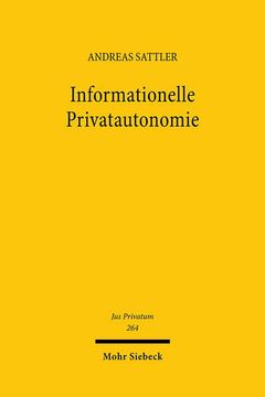 portada Informationelle Privatautonomie: Synchronisierung Von Datenschutz- Und Vertragsrecht (en Alemán)