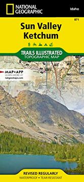 portada Sun Valley, Ketchum map (National Geographic Trails Illustrated Map, 871) (en Inglés)