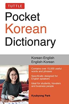 portada Tuttle Pocket Korean Dictionary: Korean-English, English-Korean (en Inglés)