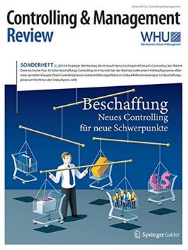 portada Controlling & Management Review Sonderheft 2-2016: Beschaffung - Neues Controlling für Neue Schwerpunkte (Cmr-Sonderhefte) (en Alemán)