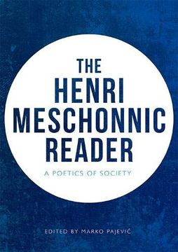 portada The Henri Meschonnic Reader: A Poetics of Society (in English)