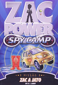 portada Zac Power spy Camp. Zac a Jato - Volume 5