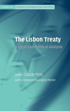 portada The Lisbon Treaty Hardback (Cambridge Studies in European law and Policy) (en Inglés)