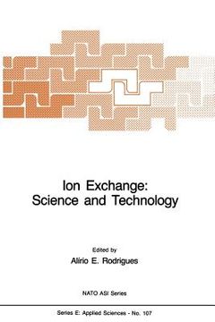 portada Ion Exchange: Science and Technology