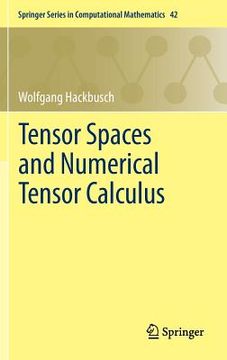 portada tensor spaces and numerical tensor calculus (en Inglés)