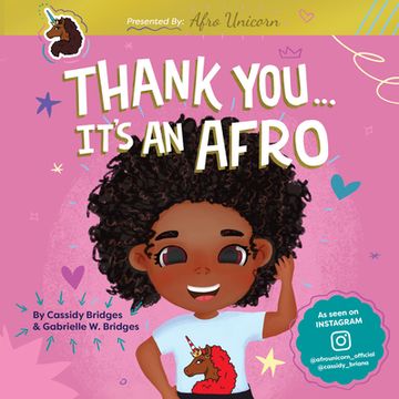 portada Thank You, It's an Afro (Presented by Afro Unicorn) (en Inglés)