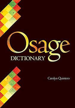 portada Osage Dictionary (in English)