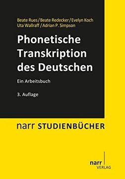 portada Phonetische Transkription des Deutschen: Ein Arbeitsbuch (en Alemán)