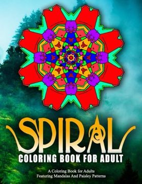 portada SPIRAL COLORING BOOKS FOR ADULTS - Vol.18: women coloring books for adults (Volume 18)