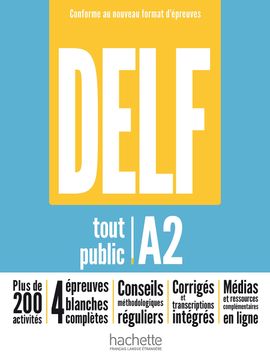 portada Delf Tout Public a2 Nouveau Format D'épreuves