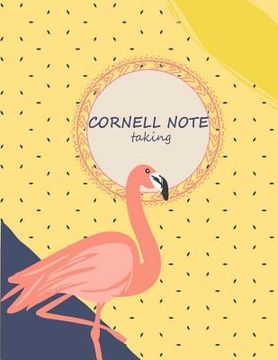 portada Cornell note taking: Note Taking Notebook, For Students, Writers, school supplies list, Notebook 8.5 x 11- 120 Pages