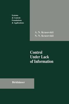 portada control under lack of information (en Inglés)