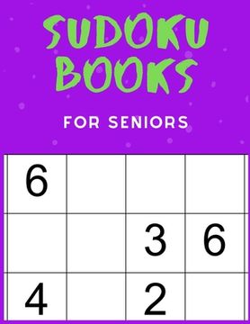 portada Sudoku Books For Seniors: For Kids Age 8-12 - 50 Puzzles - Paperback - Made In USA - Size 8.5x11 (en Inglés)