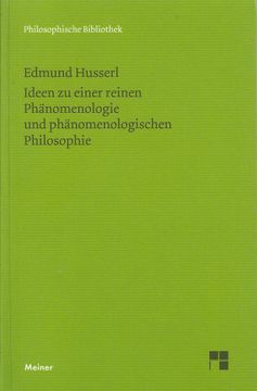 portada Ideen zu Einer Reinen Phänomenologie und Phänomenologishen Philosophie 