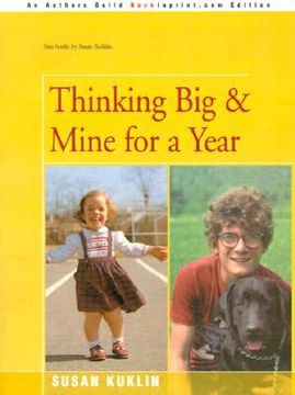 portada thinking big/mine for a year: the story of a young dwarf