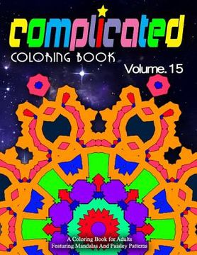 portada COMPLICATED COLORING BOOKS - Vol.15: women coloring books for adults