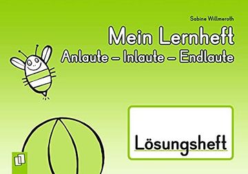portada Mein Lernheft: Anlaute Inlaute Endlaute Lösungsheft Klasse 1/2 (en Alemán)