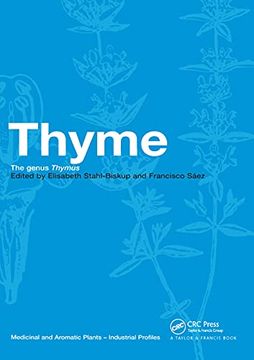 portada Thyme: The Genus Thymus (en Inglés)
