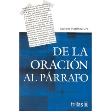 portada De la Oracion al Parrafo (in Spanish)