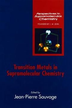 portada transition metals in supramolecular chemistry (en Inglés)