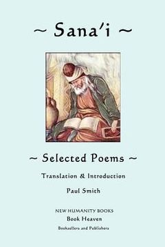 portada sana'i: selected poems (en Inglés)