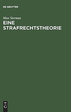 portada Eine Strafrechtstheorie (in German)