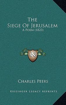 portada the siege of jerusalem: a poem (1823) (en Inglés)