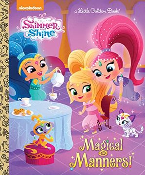 portada Magical Manners! (Shimmer and Shine) (Little Golden Books: Shimmer and Shine) (in English)
