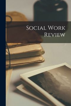 portada Social Work Review (en Inglés)