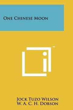 portada one chinese moon (en Inglés)